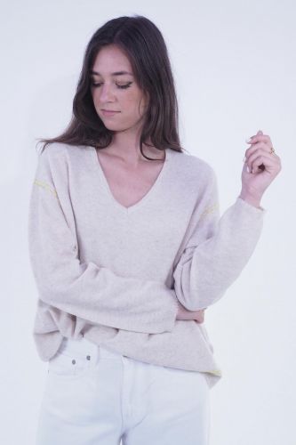 Grace pull Beige
