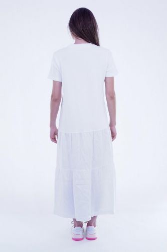 Robe longue écru GRACE | Marine