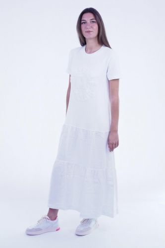 Robe longue écru GRACE | Marine