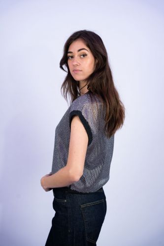 Débardeur à clous HAIKURE | Marine