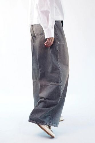 Jean large gris HAIKURE | Marine