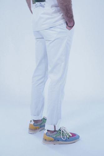 Pantalon chino blanc HERO SEVEN | Marine