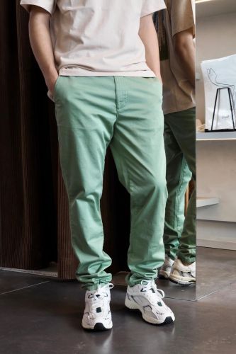 Hero Seven pantalon Vert hommes (Chino vert sauge - E26300 chino basic vert sauge) - Marine | Much more than shoes