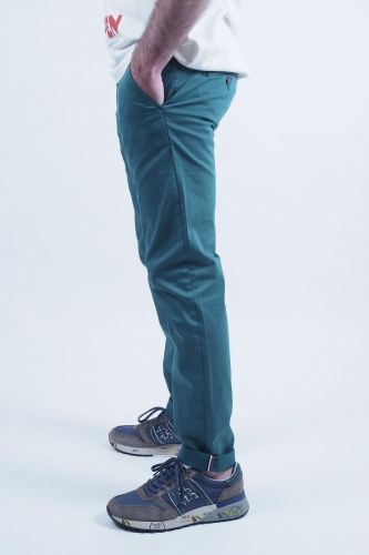 Pantalon chino vert vif HERO SEVEN | Marine