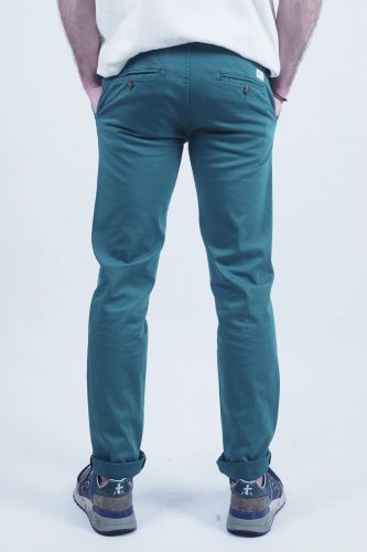 Pantalon chino vert vif HERO SEVEN | Marine
