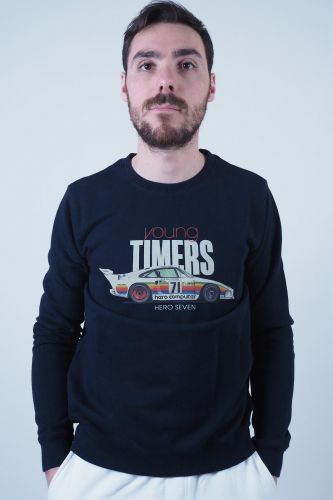 Hero Seven sweat  Bleu