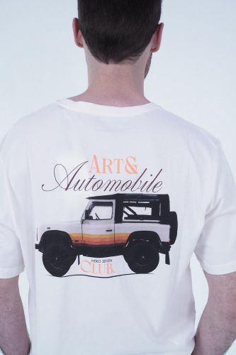 Hero Seven tee-Shirt Blanc
