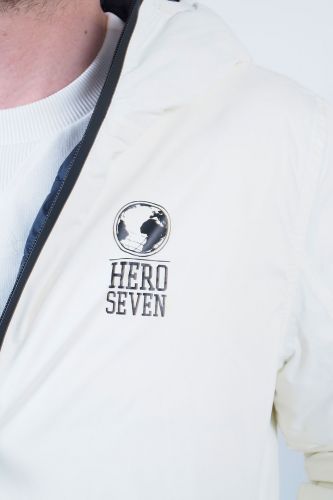 Veste blanche réversible HERO SEVEN | Marine