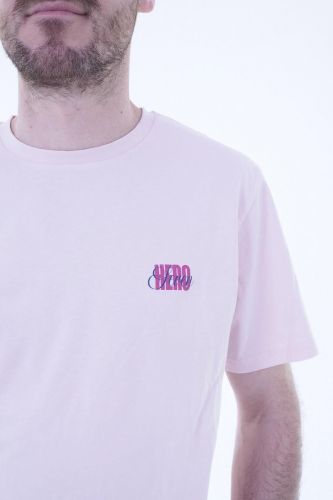 T-shirt rose HERO SEVEN | Marine