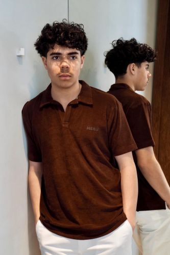 Hero Seven polo Brun