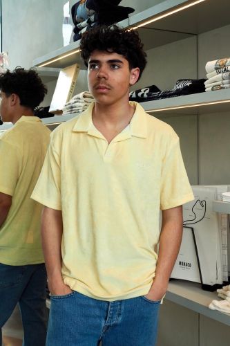 Hero Seven polo Jaune