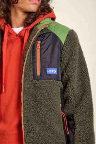 Hero Seven manteau Kaki