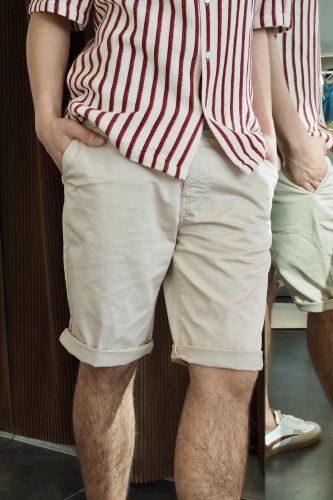 Hero Seven short Beige hommes (Short sand - E26366 RIVIERA short sand) - Marine | Much more than shoes