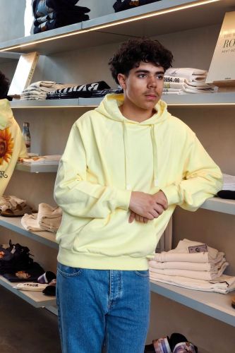 Sweat tournesol jaune HERO SEVEN | Marine