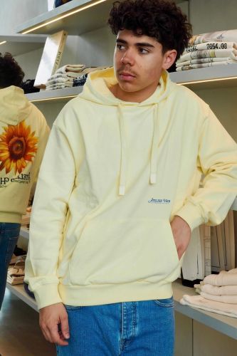 Sweat tournesol jaune HERO SEVEN | Marine