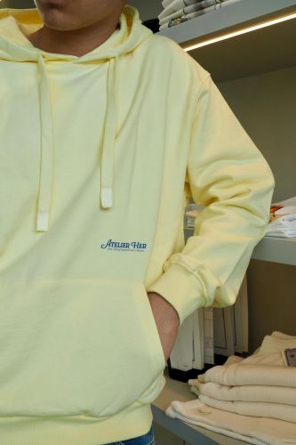 Sweat tournesol jaune HERO SEVEN | Marine