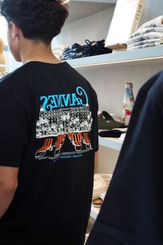 Hero Seven tee-Shirt Bleu hommes (T-shirt Carlton marine - E26120 CARLTON hotel navy) - Marine | Much more than shoes