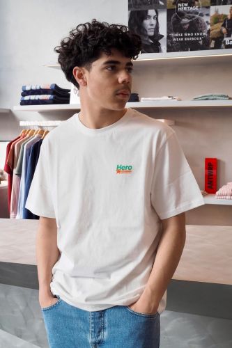 Hero Seven tee-Shirt Ecru