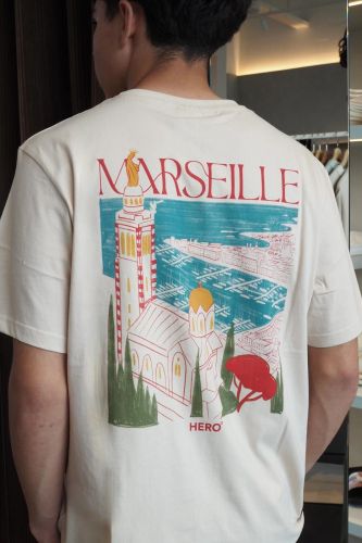 Hero Seven tee-Shirt Beige