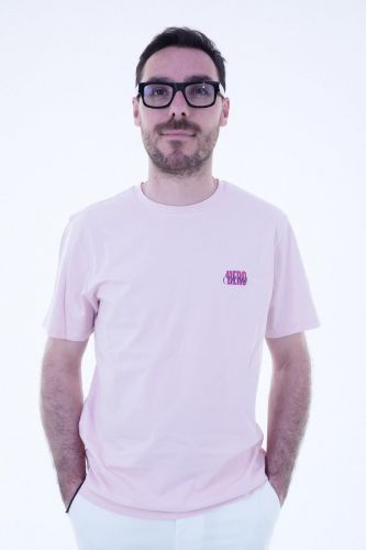 T-shirt rose HERO SEVEN | Marine