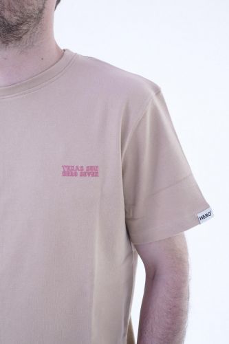 T-shirt beige HERO SEVEN | Marine