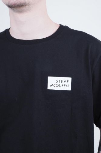 T-shirt noir Steve Mc Queen HERO SEVEN | Marine