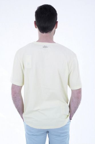 T-shirt jaune HERO SEVEN | Marine