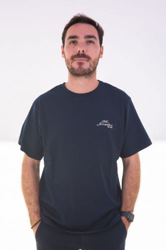 Hero Seven tee-Shirt Bleu