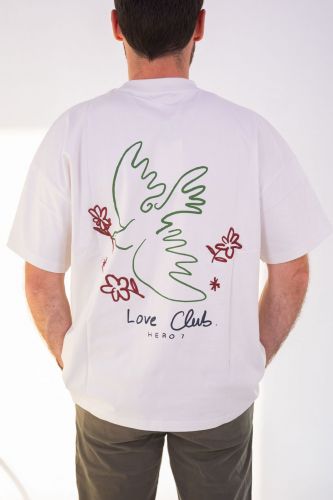 Hero Seven tee-Shirt Ecru