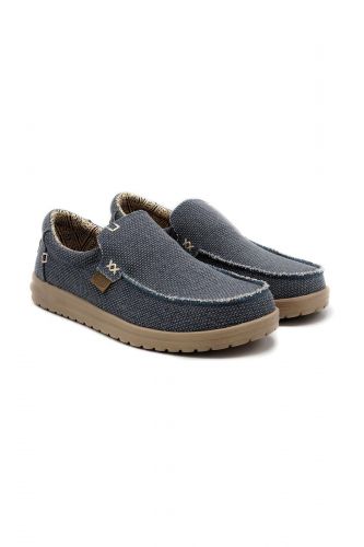 Mocassins bleu jeans HEY DUDE | Marine