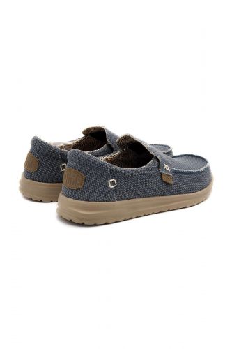 Mocassins bleu jeans HEY DUDE | Marine
