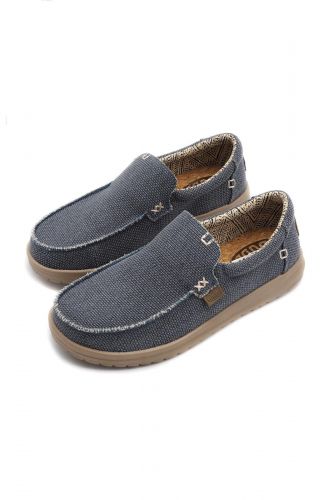 Mocassins bleu jeans HEY DUDE | Marine