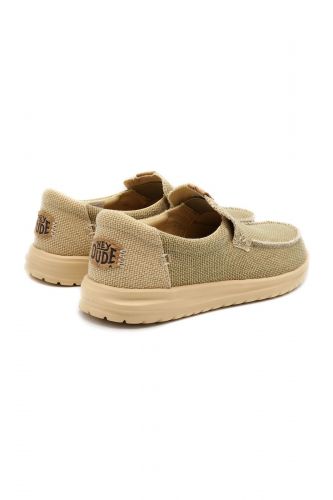 Mocassins olive clair HEY DUDE | Marine
