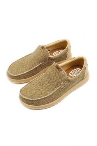 Mocassins olive clair HEY DUDE | Marine