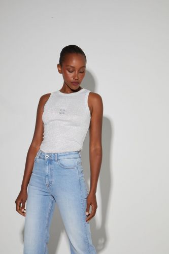 Imprévu pantalon Jeans femmes (Beckham jeans - 0801ST2 flair) - Marine | Much more than shoes