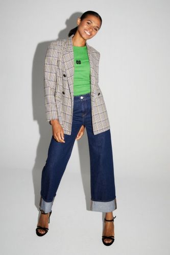 Imprévu blazer Bleu-multi