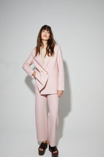 Imprévu blazer Bordeaux femmes (Blazer seersucker - 3209 ligne bordo) - Marine | Much more than shoes