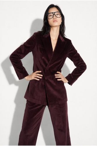 Imprévu blazer Bordeaux