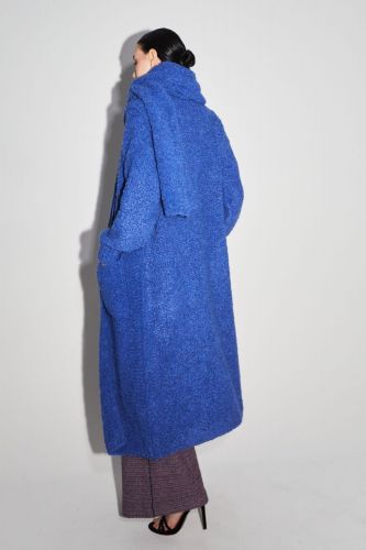 Maxi cardigan bleu IMPREVU | Marine