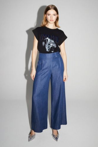 Imprévu pantalon Bleu