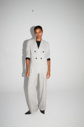 Pantalon gris chiné IMPREVU | Marine