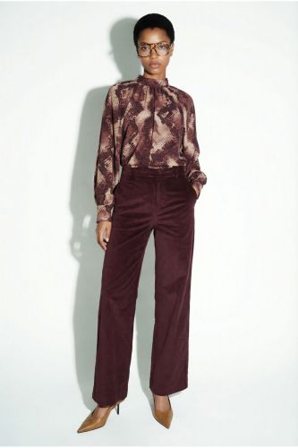 Imprévu pantalon Bordeaux