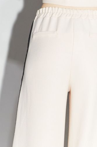 Imprévu pantalon Beige femmes (Smoking ligne noir - 128901 De Font) - Marine | Much more than shoes