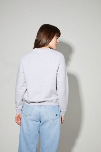 Imprévu sweat  Gris femmes (Sweat tiger bleu - 61792 gris chiné) - Marine | Much more than shoes