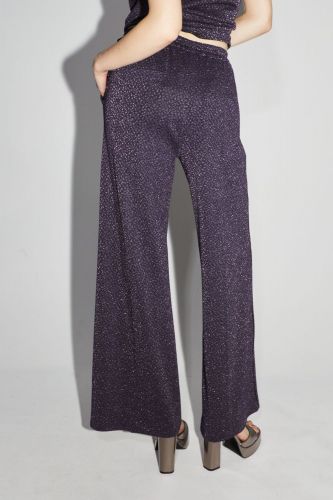 Pantalon léopard mauve IMPREVU | Marine