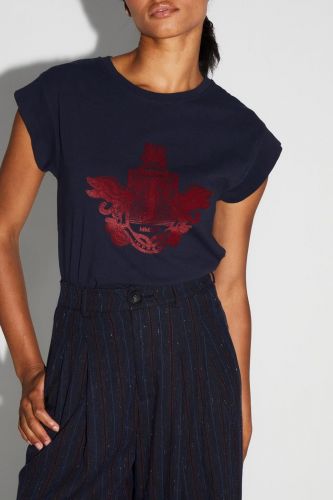 Imprévu tee-Shirt Bleu