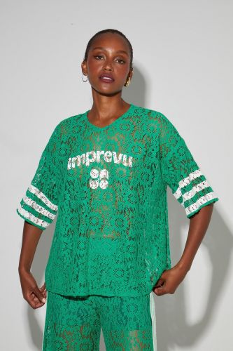 Imprévu tee-Shirt Vert