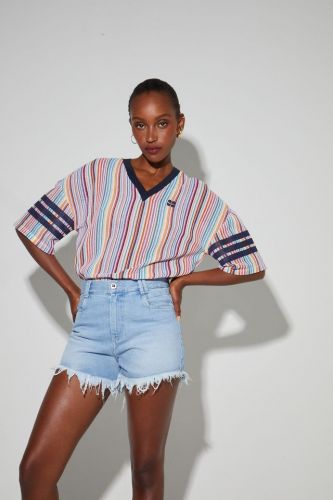 T-shirt à rayures multi IMPREVU | Marine