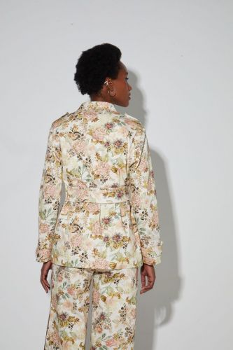 Veste florale vintage IMPREVU | Marine