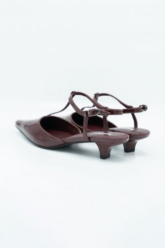 Escaprins bordeaux vernis JEANNOT | Marine